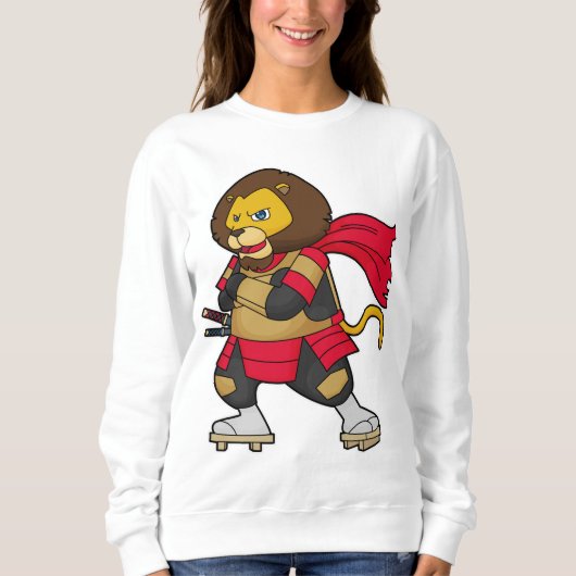 Loon als warrior met Cape Trui (Voorkant)