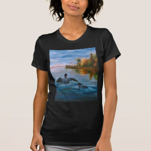 Loon Dance Dames Tshirt