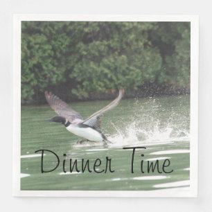 Loon Dinner Time servetten