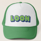 Loon, Doric Dialect Trucker Hat, Schots Trucker Pet (Voorkant)