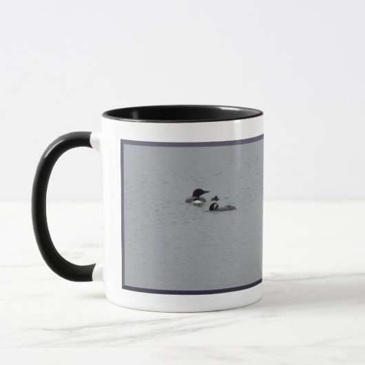 Loon Family Mug (Gauche)