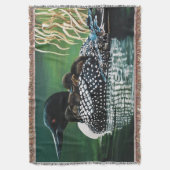 Loon Family Outing Deken (Voorkant Verticaal)