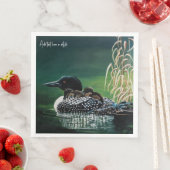 Loon Family Outing Servet (Insitu)