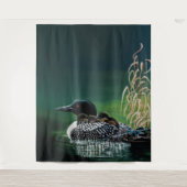 Loon Family Outing Wandkleed (Voorkant)