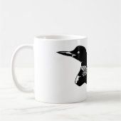 Loon Illustration Café Mug (Gauche)