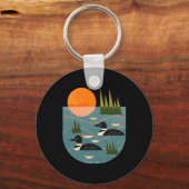 Loon Lake Sleutelhanger (Voorkant)