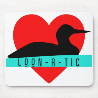 Loon 'loon-een-tic'-liefdesproduct muismat