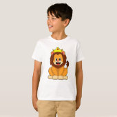 Loon met kroon t-shirt (Voorkant volledig)