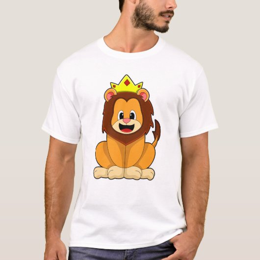 Loon met kroon t-shirt (Voorkant)