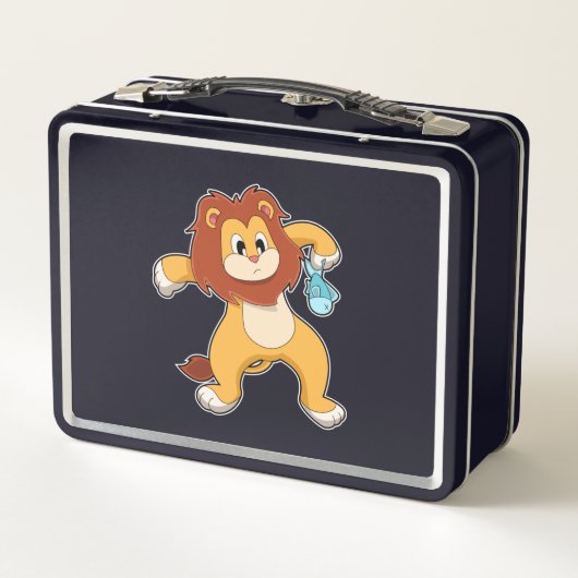 Loon met vis (Achterkant)