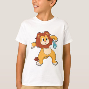 Loon met vis t-shirt