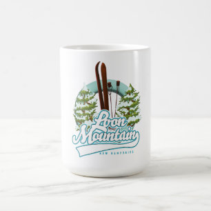 Loon Mountain New Hampshire ski logo Koffiemok