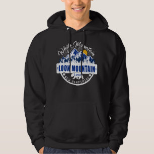 Loon Mountain New Hampshire skisouvenirs Hoodie