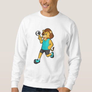 Loon op handballspeler met handbal trui