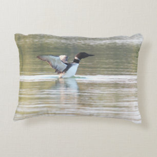 Loon Pillow Accent Kussen