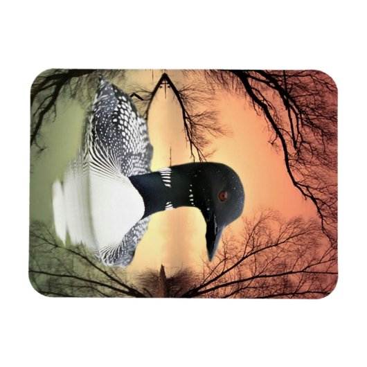 Loon Reflections Magneet (Horizontaal)