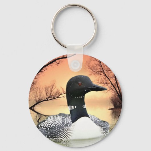 Loon Reflections Sleutelhanger (Voorkant)