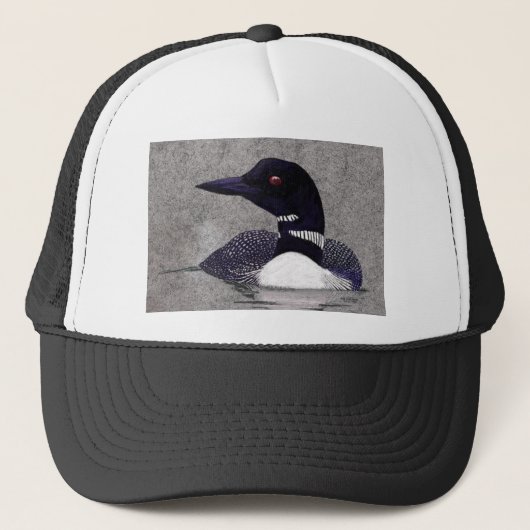 Loon schilderen trucker pet (Voorkant)