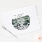 Loon Stickers met quote (Envelop)