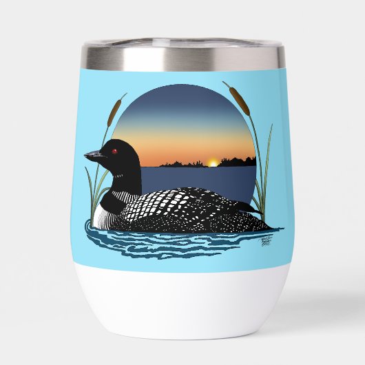Loon Sunset Blue (Achterkant)