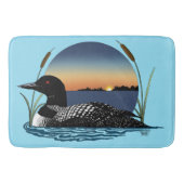 Loon Sunset Blue Badmat (Voorkant)