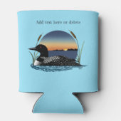 Loon Sunset Blue Blikjeskoeler (Achterkant)