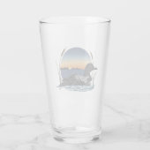 Loon Sunset Blue Glas (Achterkant)