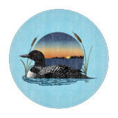 Loon Sunset Blue Snijplank (Voorkant)