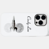 Loon Swims Dans Le Lune iPhone / coque ipad (Verso (horizontal))