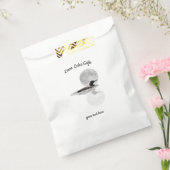 Loon Under Full Moon Bedankzakje (Gezegeld)