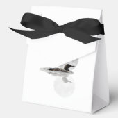 Loon Under Full Moon Gift Favor Box Bedankdoosjes (Voorkant)
