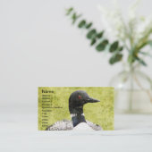 Loon Visitekaartje (Staand voorkant)