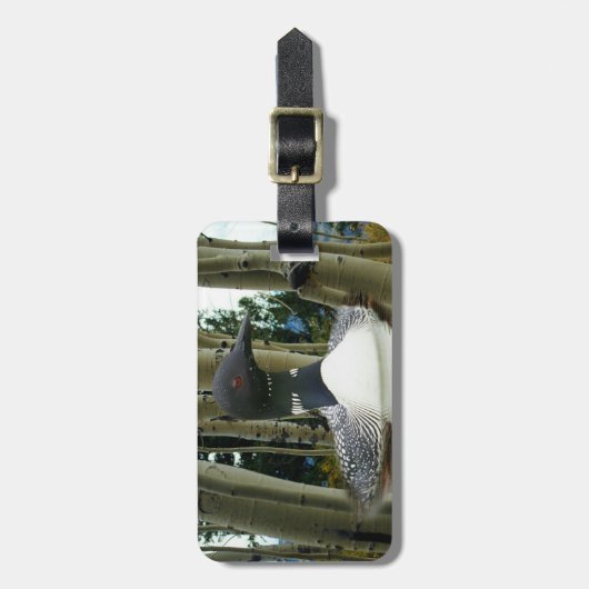 Loon Wilderness Bagagelabel (Voorkant verticaal)