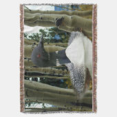 Loon Wilderness Deken (Voorkant Verticaal)