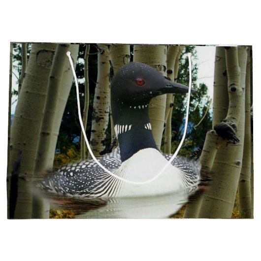 Loon Wilderness Groot Cadeauzakje (Achterkant)