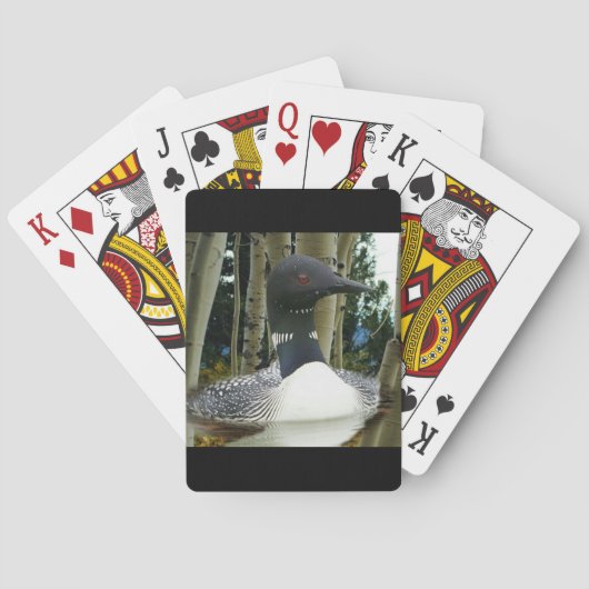Loon Wilderness Pokerkaarten (Achterkant)