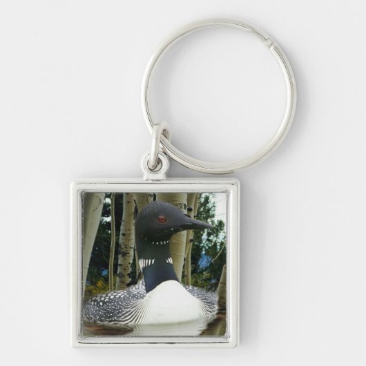 Loon-wildernis Sleutelhanger (Voorkant)