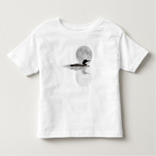 Loon zwemt in het Moonlight Peuter T-shirt