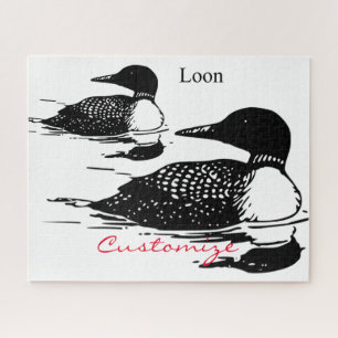 Loon-zwemvogels Art Thunder_Cove Legpuzzel