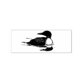 Loon-zwemvogels Art Thunder_Cove Rubberstempel (Gestempeld)