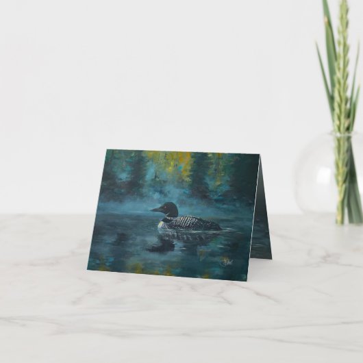 Loonell - Carte du canard plongeon (Devant)