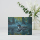 Loonell - Loon Eend Briefkaart (Staand voorkant)