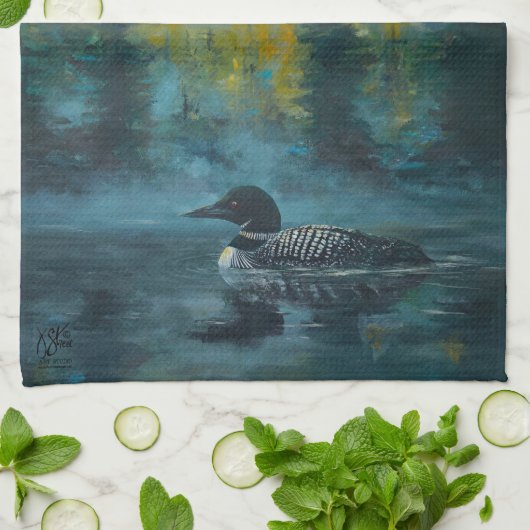 Loonell Loon Schilderij Theedoek (Gevouwen)