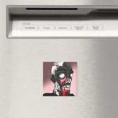 Looney Creepy Zombie Magnet Magneet (Insitu (Vaatwasser))