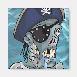 Looney Pirate Zombie Magnet Magneet