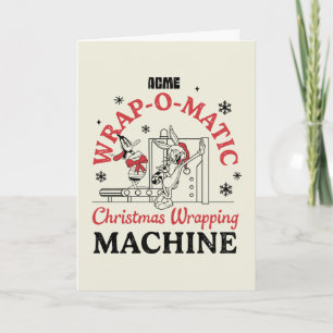 LOONEY TUNES™   ACME Wrap-O-Matic Inpakmachine Kaart