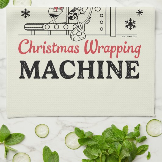 LOONEY TUNES™ | ACME Wrap-O-Matic Wrapping Machine Theedoek (Gevouwen)