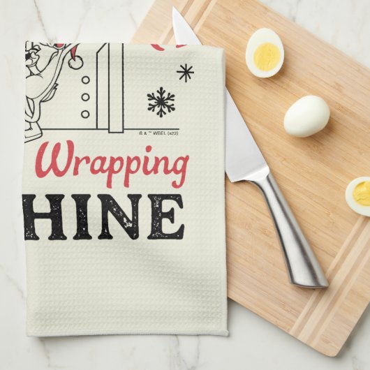 LOONEY TUNES™ | ACME Wrap-O-Matic Wrapping Machine Theedoek (Quarter Fold)