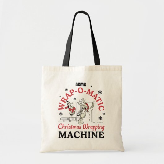 LOONEY TUNES™ | ACME Wrap-O-Matic Wrapping Machine Tote Bag (Voorkant)