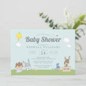 LOONEY TUNES™ Baby shower Kaart (Staand voorkant)